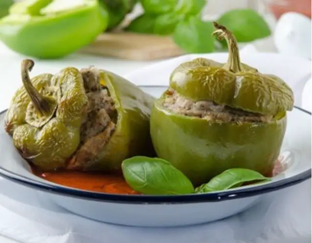 Stuffed Peppers From The Air Fryer