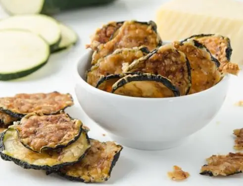 Zucchini Chips From The Air Fryer